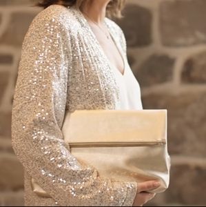 Jilly Box Fawn Design Clutch and Lipstick Evalina NEW